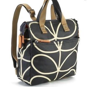 Orla Kiely Liquorice Linear Stem Backpack